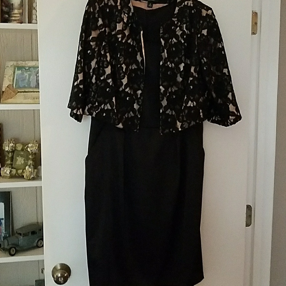 formal dress with jacket.